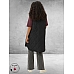 KAFFE CURVE Waist Coat Malena Black Deep